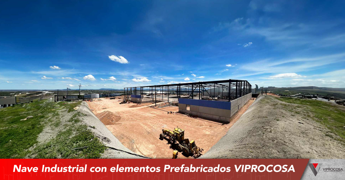 VIPROCOSA-Nave-Industrial-Panel-Prefabricado-Muro-Fachada-Querétaro
