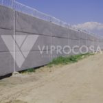 Obra con solucion de barda prefabricada de concreto para nave industrial-05