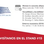 4 congreso soluciones en concreto para la construccion