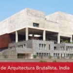 Escuela en India de concreto con Arquitectura brutalista